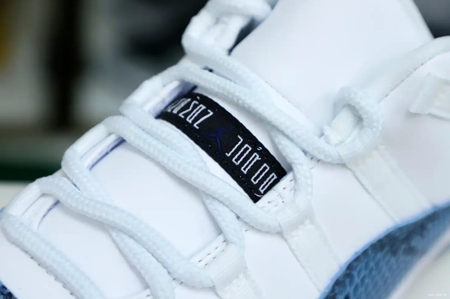 Air Jordan Jordan snakeskin” “navy 11 Kimikick 0722